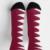 Chaussette Drapeau du Qatar (Haut)