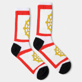 Chaussette Drapeau du Royaume de Sikkim (Droite)