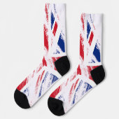 Chaussette Drapeau du Royaume-Uni Grunge Vintage (Gauche)