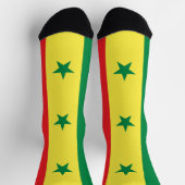 Chaussette Drapeau du Sénégal (Haut)