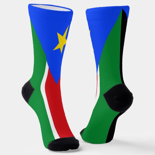 Chaussette Drapeau du Soudan du Sud (Angulaire)