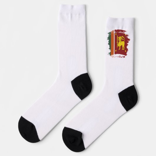 Chaussette Drapeau du Sri Lanka (Gauche)