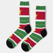 Chaussette Drapeau du Suriname (Gauche)