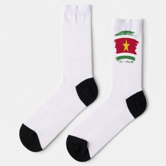 Chaussette drapeau du Suriname (Gauche)