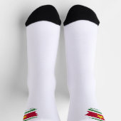Chaussette drapeau du Suriname (Haut)