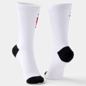 Chaussette drapeau du Suriname (Angulaire)