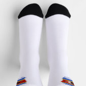 Chaussette drapeau du Swaziland (Haut)