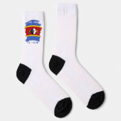 Chaussette drapeau du Swaziland (Droite)