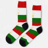 Chaussette Drapeau du Tadjikistan (Gauche)