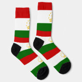 Chaussette Drapeau du Tadjikistan (Droite)