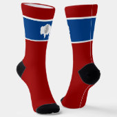 Chaussette Drapeau du Wyoming (Angulaire)