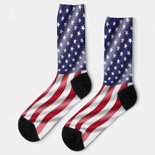 Chaussette Drapeau d'Usa (Gauche)