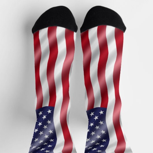 Chaussette Drapeau d'Usa (Haut)