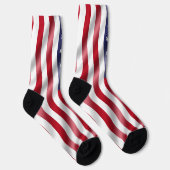 Chaussette Drapeau d'Usa (Droite)