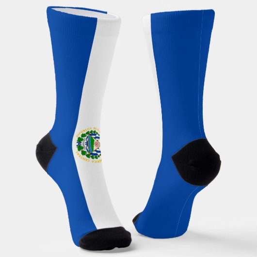 Chaussette Drapeau El Salvador (Angulaire)
