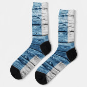 Chaussette Drapeau en bois (Gauche)