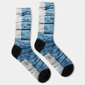 Chaussette Drapeau en bois (Droite)