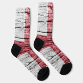 Chaussette Drapeau en bois (Droite)