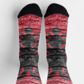 Chaussette Drapeau en bois d'Albanie (Haut)