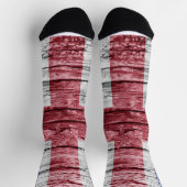 Chaussette Drapeau en bois du Royaume-Uni (Haut)
