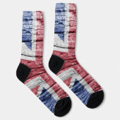 Chaussette Drapeau en bois du Royaume-Uni (Droite)