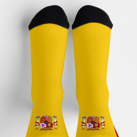 Chaussette Drapeau espagnol (Haut)