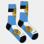 Chaussette Drapeau estonien Patriotique, Estonie durable (Droite)