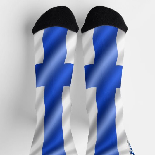 Chaussette Drapeau finlandais (Haut)