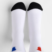 Chaussette drapeau français (Haut)