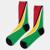 Chaussette Drapeau Guyana (Gauche)