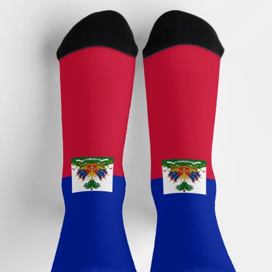Chaussette Drapeau Haïti (Haut)