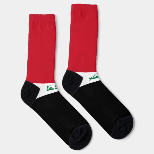 Chaussette Drapeau Iraq (Droite)