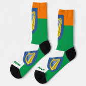 Chaussette Drapeau irlandais Patriotique, Durable Irlande Pre (Gauche)