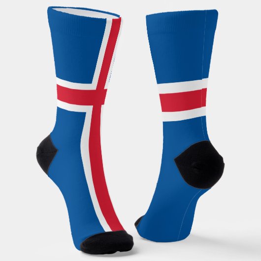 Chaussette Drapeau Islande (Angulaire)