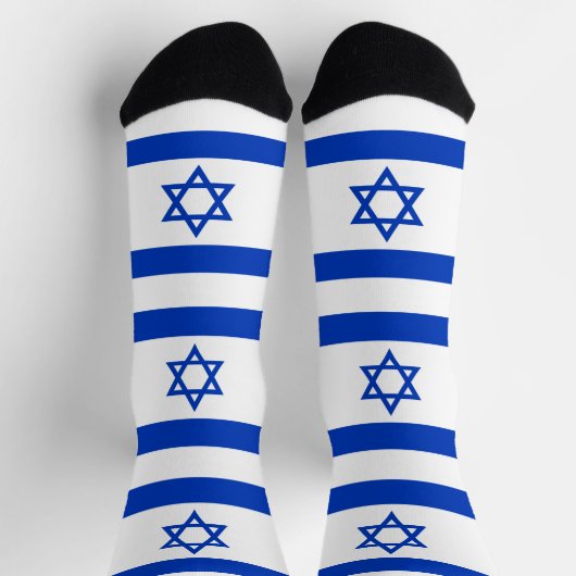 Chaussette Drapeau Israël (Haut)