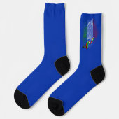 Chaussette Drapeau italien (Gauche)