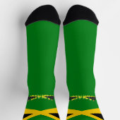 Chaussette Drapeau jamaïcain chaussettes (Haut)