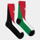 Chaussette Drapeau Jordanie (Droite)