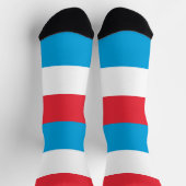 Chaussette Drapeau Luxembourg (Haut)