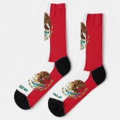 Chaussette Drapeau mexicain Patriotique, Mexique durable Prem (Gauche)