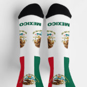 Chaussette Drapeau mexicain Patriotique, Mexique durable Prem (Haut)