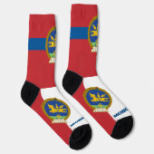 Chaussette Drapeau mongol Patriotique, Mongolie durable (Droite)