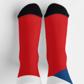 Chaussette Drapeau national de République Tchèque Patriotique (Haut)