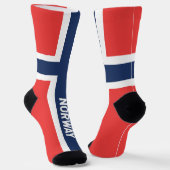 Chaussette Drapeau norvégien Scandinave (Angulaire)
