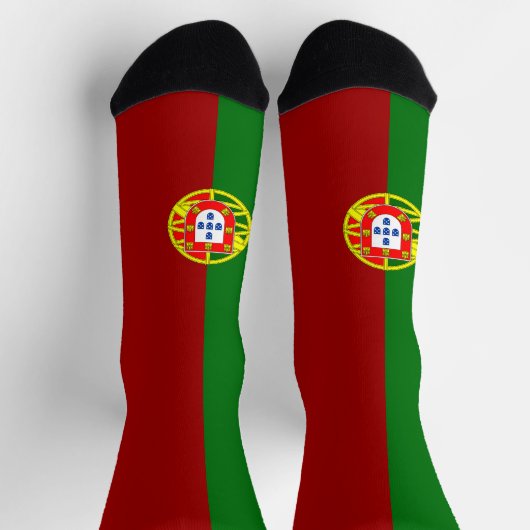 Chaussette Drapeau portugais (Haut)