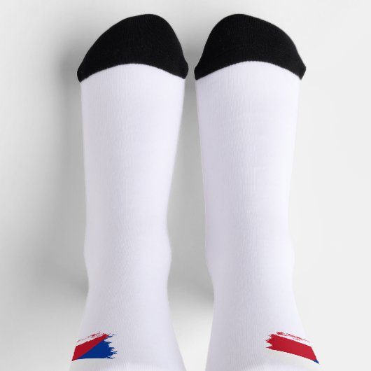 Chaussette Drapeau République tchèque (Haut)