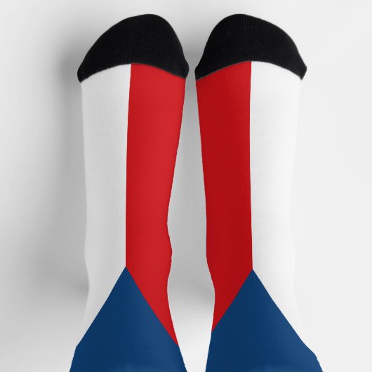 Chaussette Drapeau République tchèque (Haut)