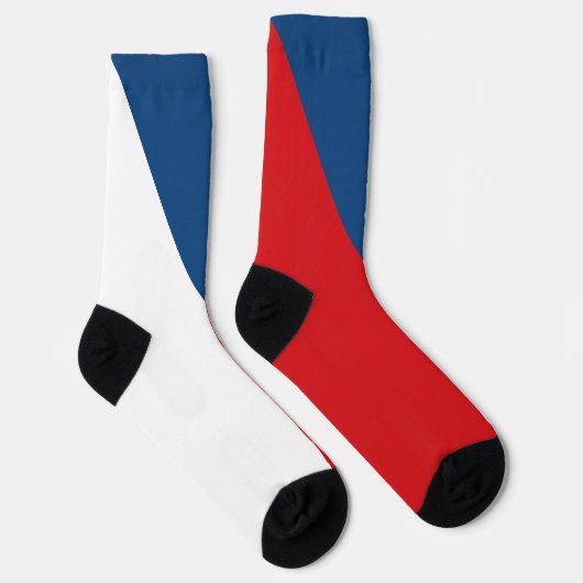 Chaussette Drapeau République tchèque (Droite)
