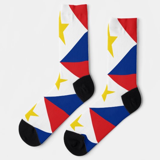 Chaussette Drapeau Saba (Gauche)