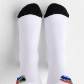 Chaussette drapeau sud-africain (Haut)